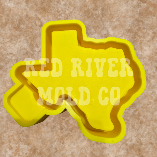 Plain State of Texas Silicone Freshie Mold