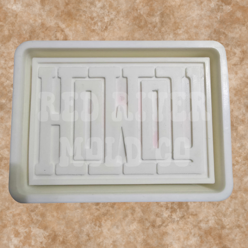 Howdy Rectangle Silicone Freshie Mold