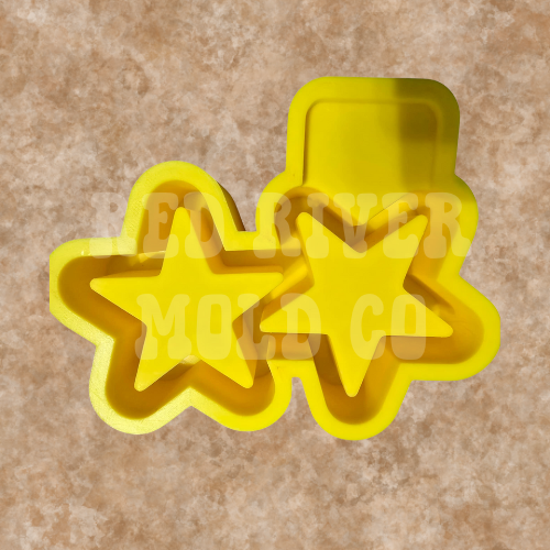 Star Silicone Vent Freshie/wax melt Mold