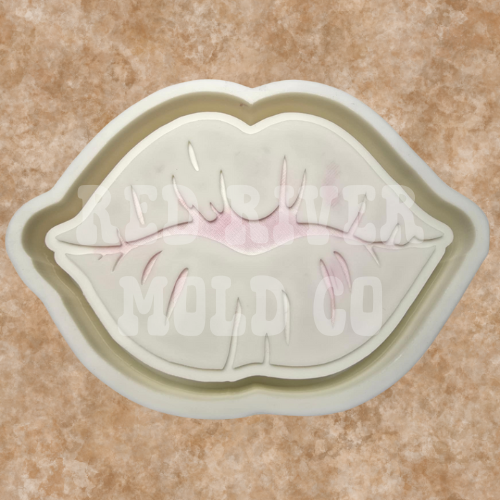 Valentine Lips Silicone Freshie Mold