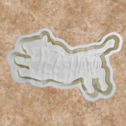 Yeehaw Bull Silicone Freshie Mold