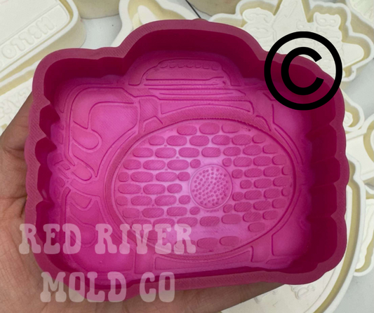 Turtle Box Speaker Silicone Freshie Mold