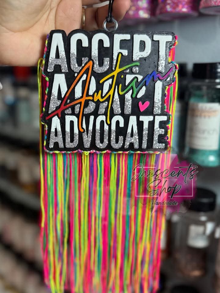 Accept Adapt Advocate Silicone Freshie Mold - Red River Mold Co