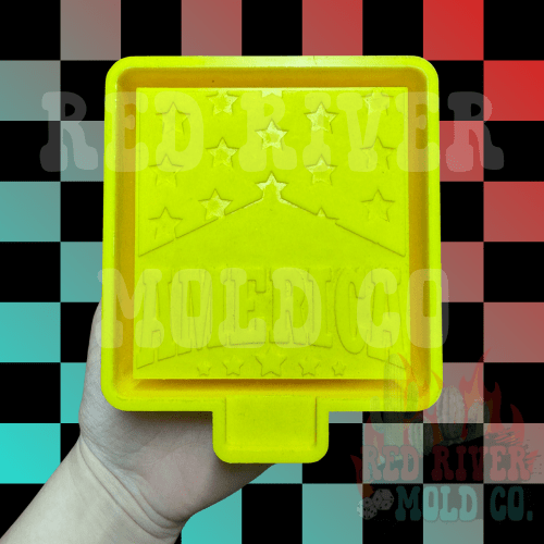 America Cig Box Silicone Freshie Mold - Red River Mold Co