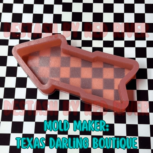 Arrow Destash Silicone Freshie Mold - Red River Mold Co