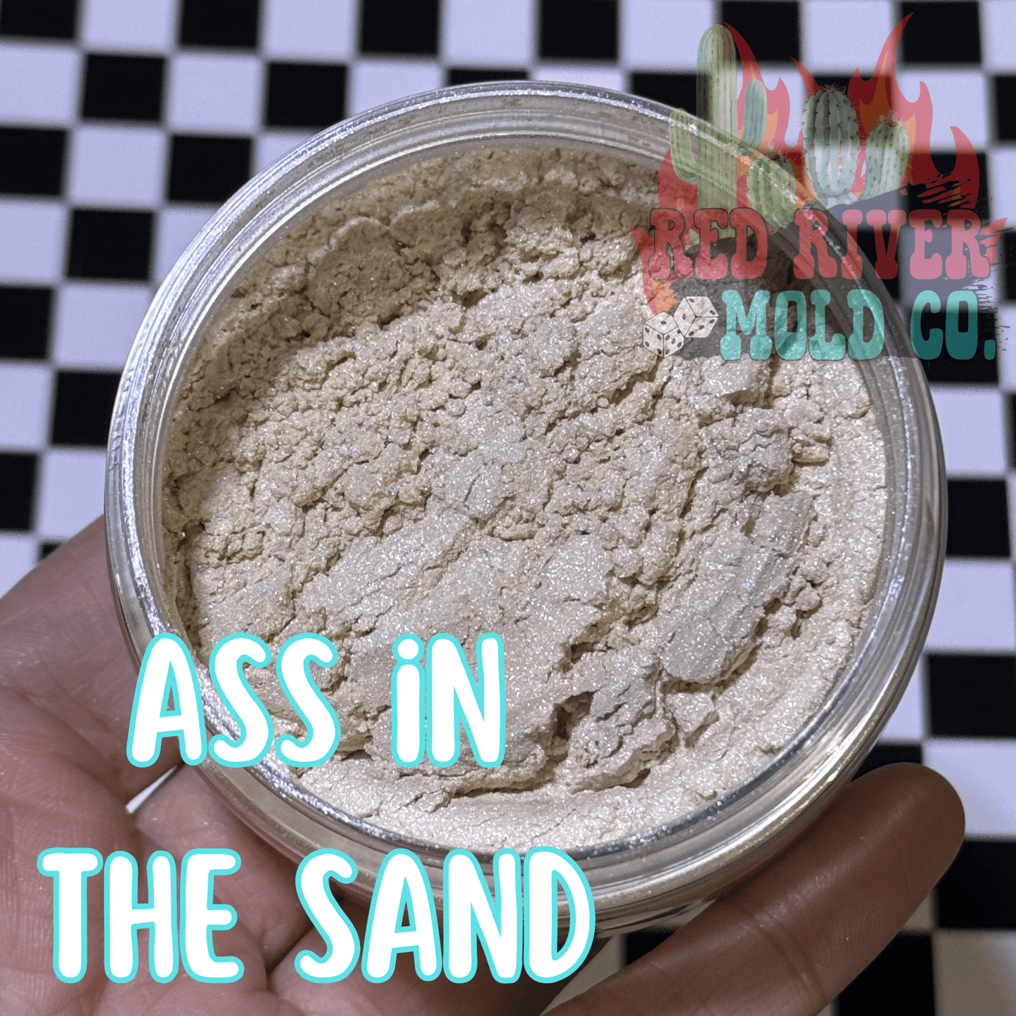 Ass in the sand Premium Mica Powder - Red River Mold Co