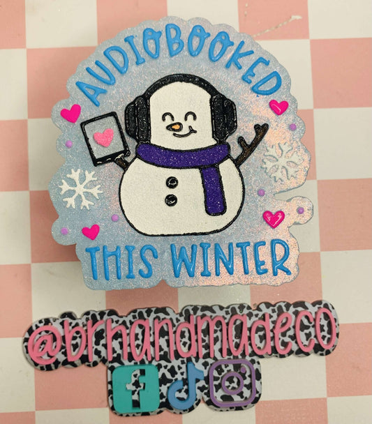 Audio booked This Winter Snowman Silicone Freshie Mold - Red River Mold Co