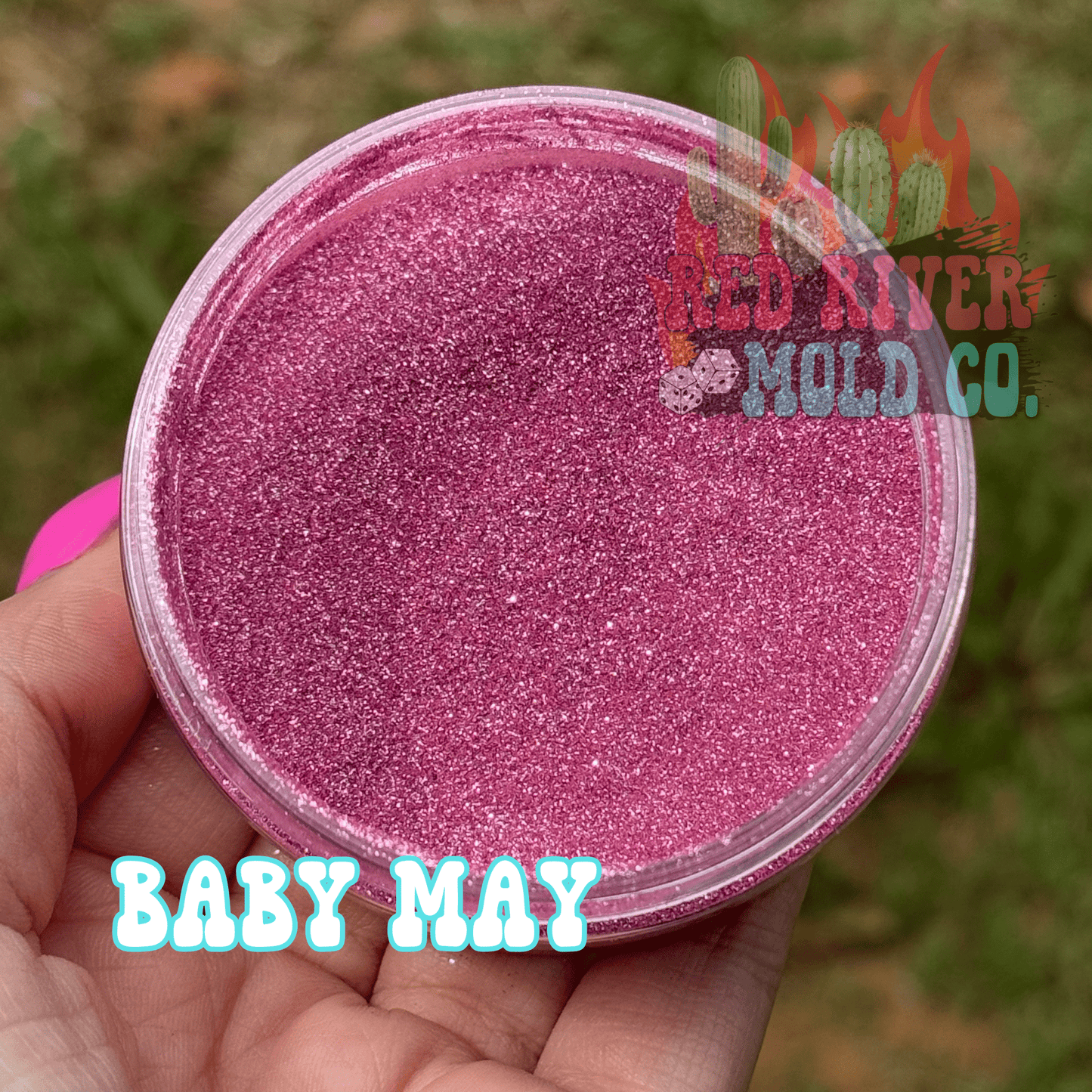 Baby May Premium Ultra Fine Glitter Dust (1/256) Metallic - Red River Mold Co