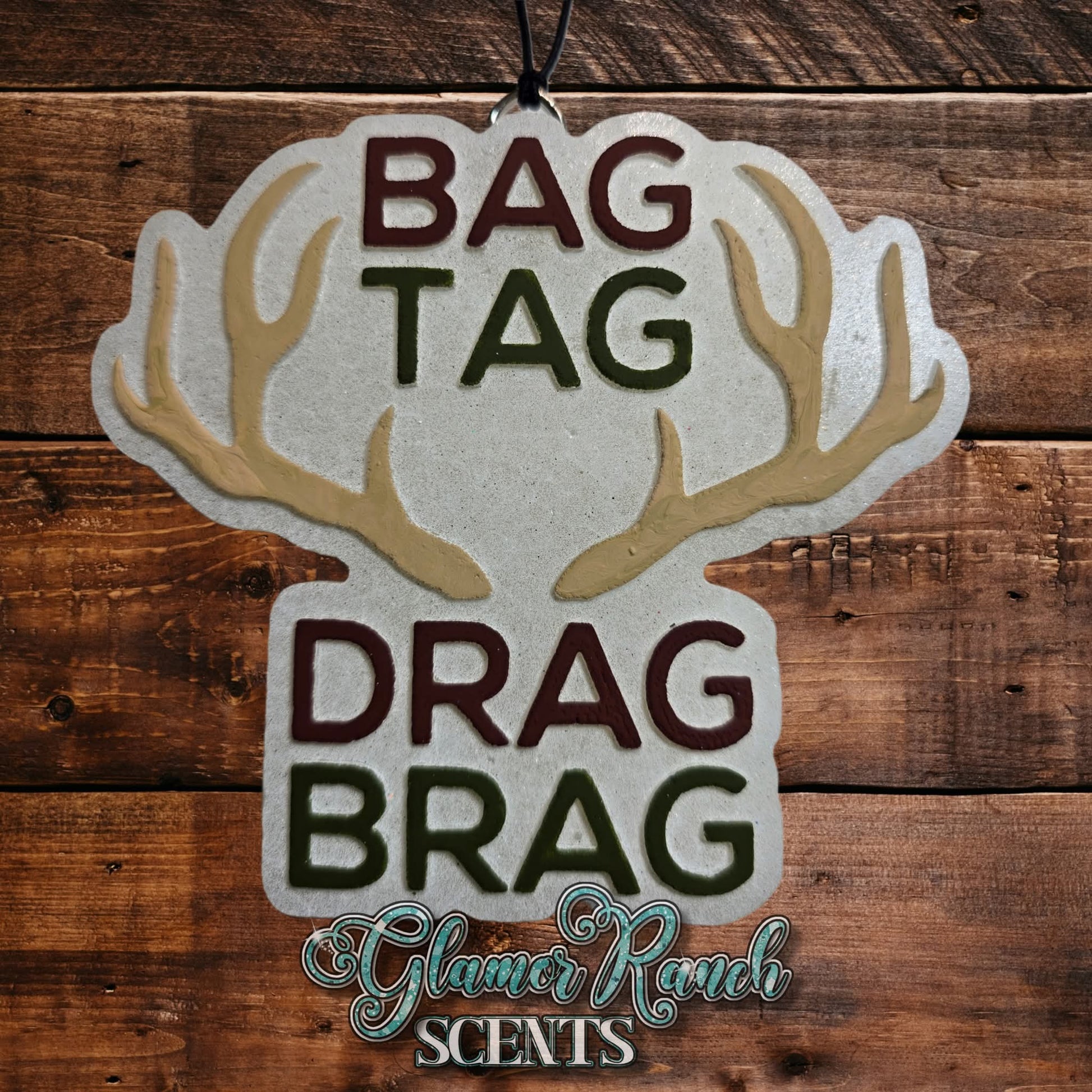 Bag, Tag, Drag, Brag Silicone Freshie Mold - Red River Mold Co