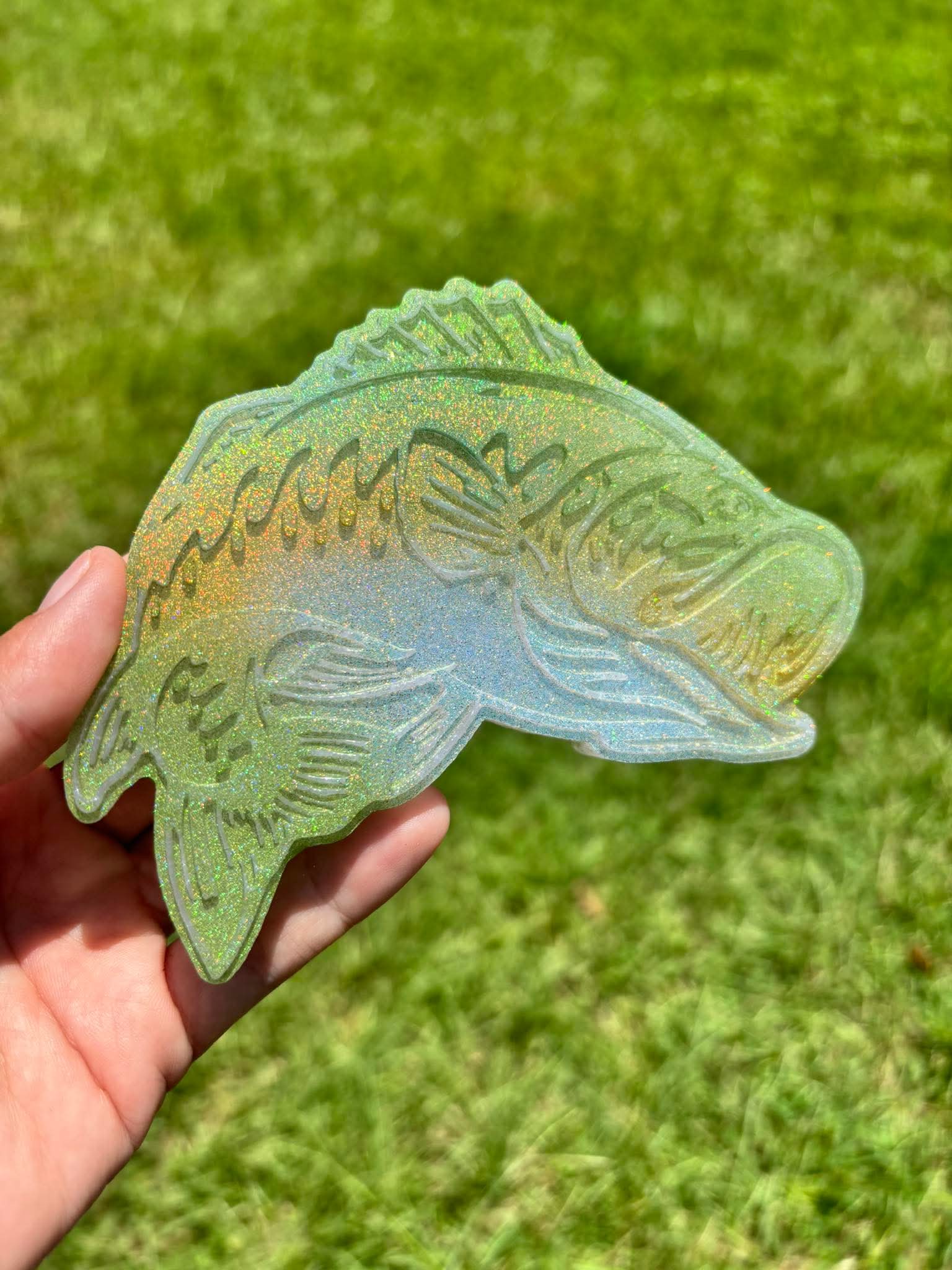 Bass Fish Silicone Freshie Mold - Red River Mold Co