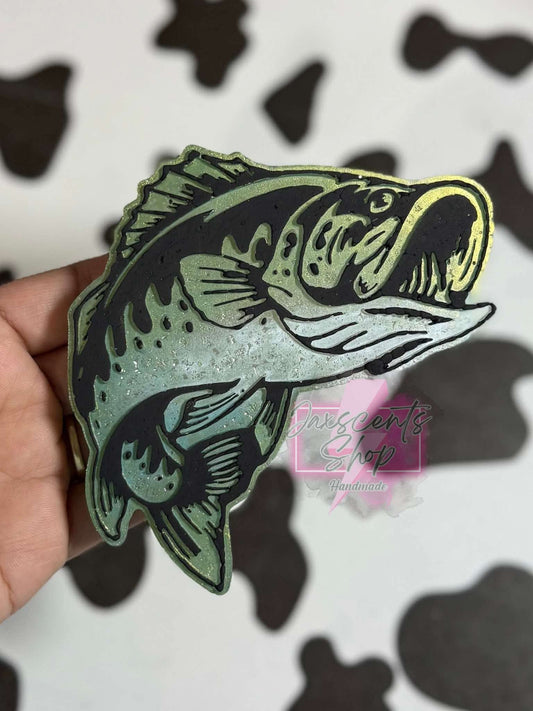 Bass Fish Silicone Freshie Mold - Red River Mold Co