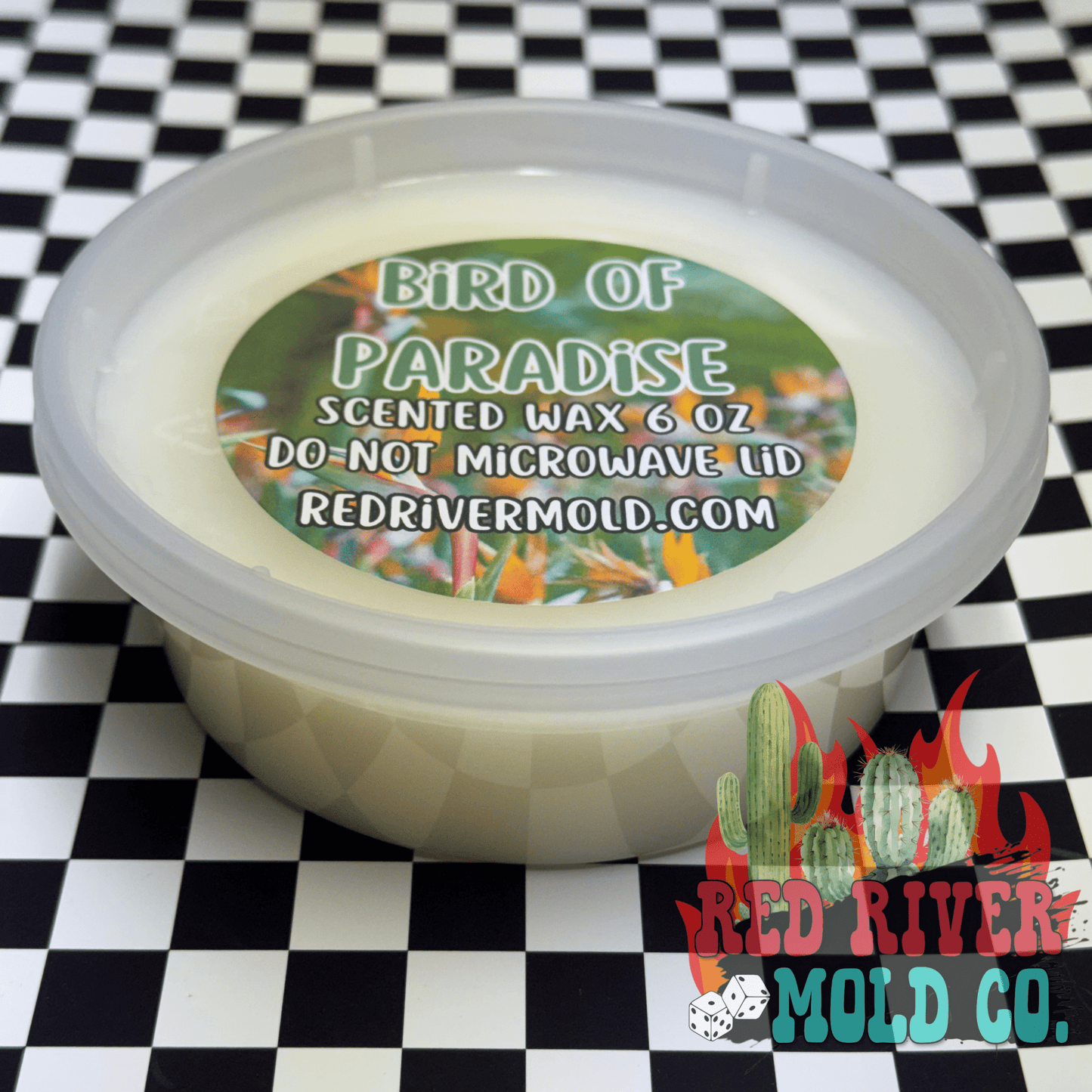 Bird Of Paradise Pre - Scented Wax 6oz - Red River Mold Co