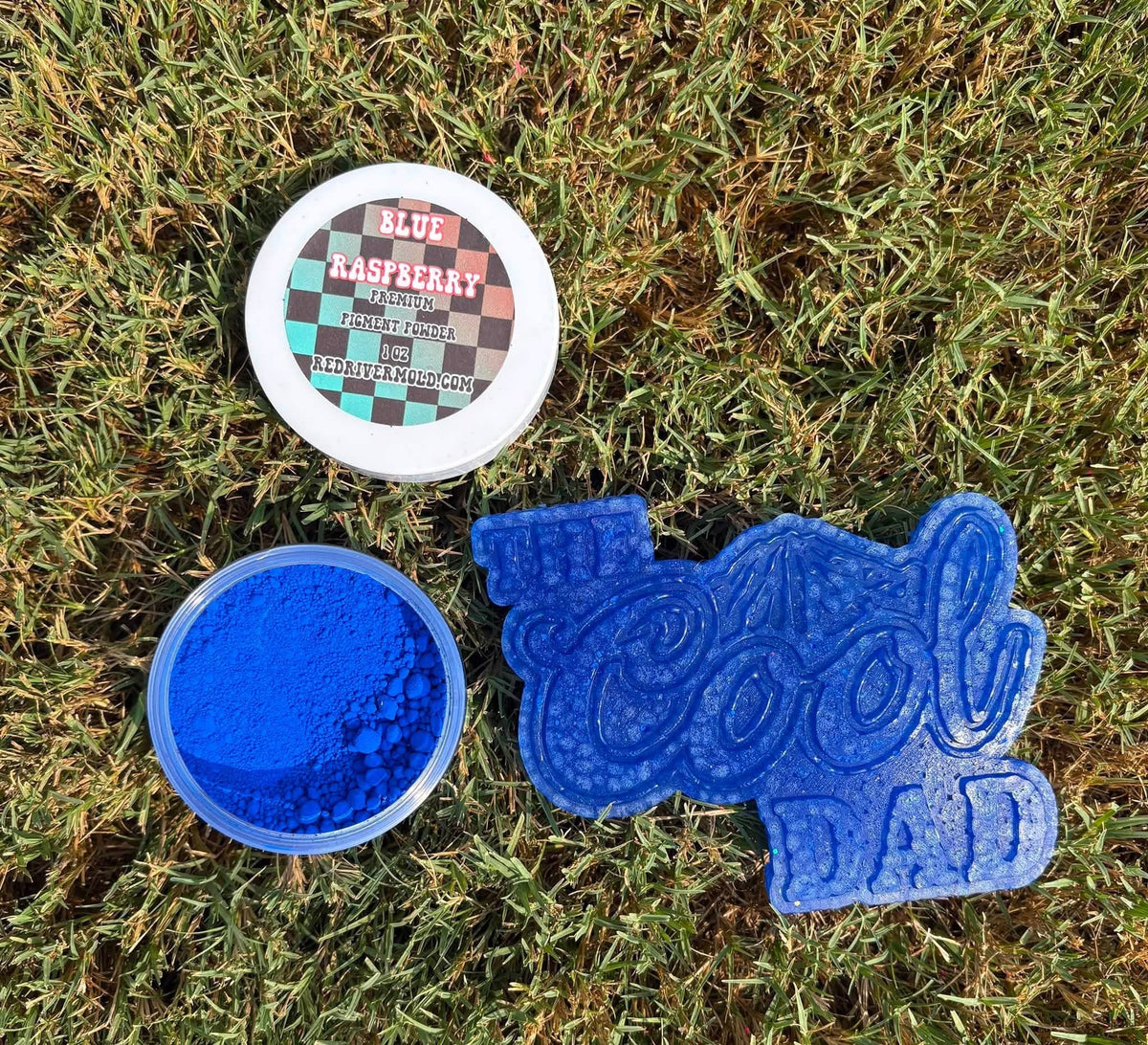 Blue Raspberry Premium Pigment Powder - Red River Mold Co