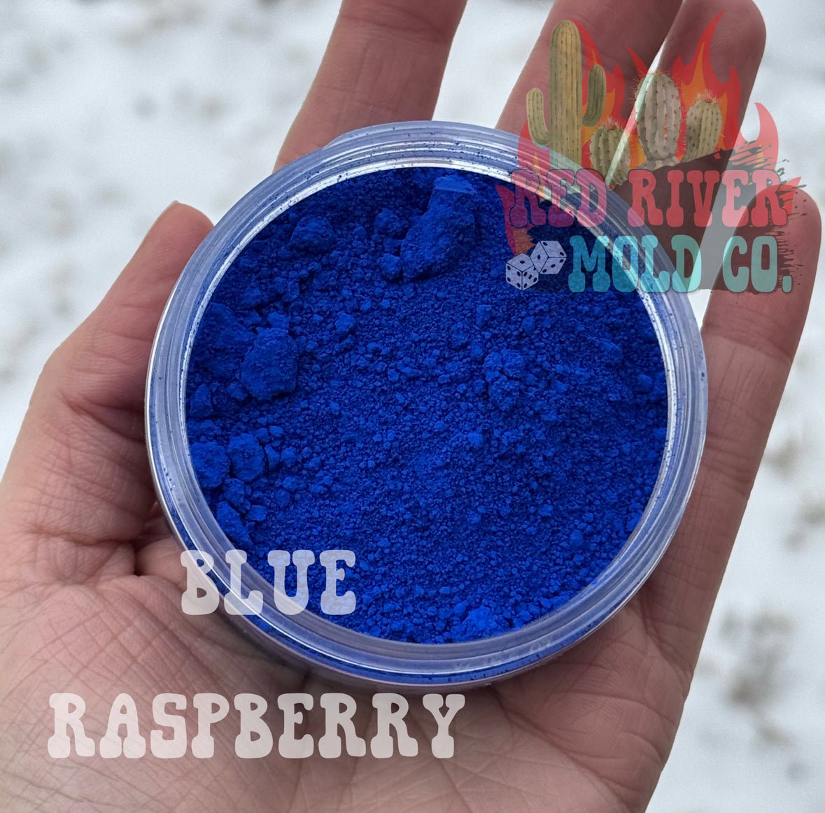 Blue Raspberry Premium Pigment Powder - Red River Mold Co