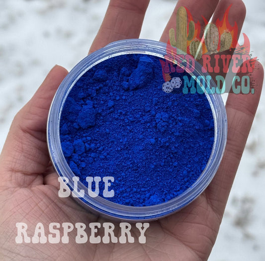 Blue Raspberry Premium Pigment Powder - Red River Mold Co