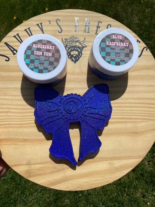 Blueberry Yum Yum Premium Ultra Fine Glitter Dust (1/256) Holographic - Red River Mold Co