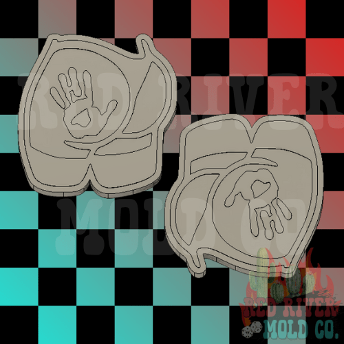 Booty Slap Silicone Double Vent Freshie Mold - Red River Mold Co