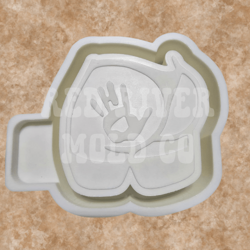 Booty Slap Silicone Freshie Mold - Red River Mold Co