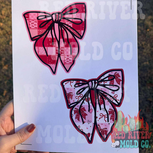 Bossy Boots Slouchy Bow cardstock grab bag - Red River Mold Co