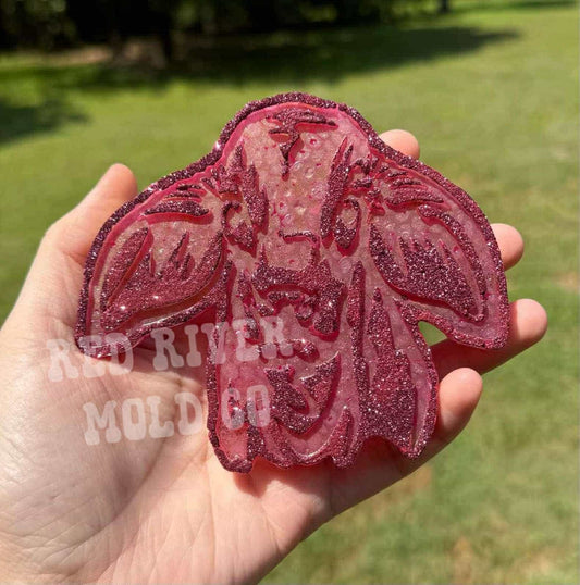 Brahman Calf Silicone Freshie Mold - Red River Mold Co