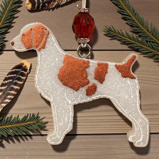 Brittany Dog Silicone Freshie Mold - Red River Mold Co