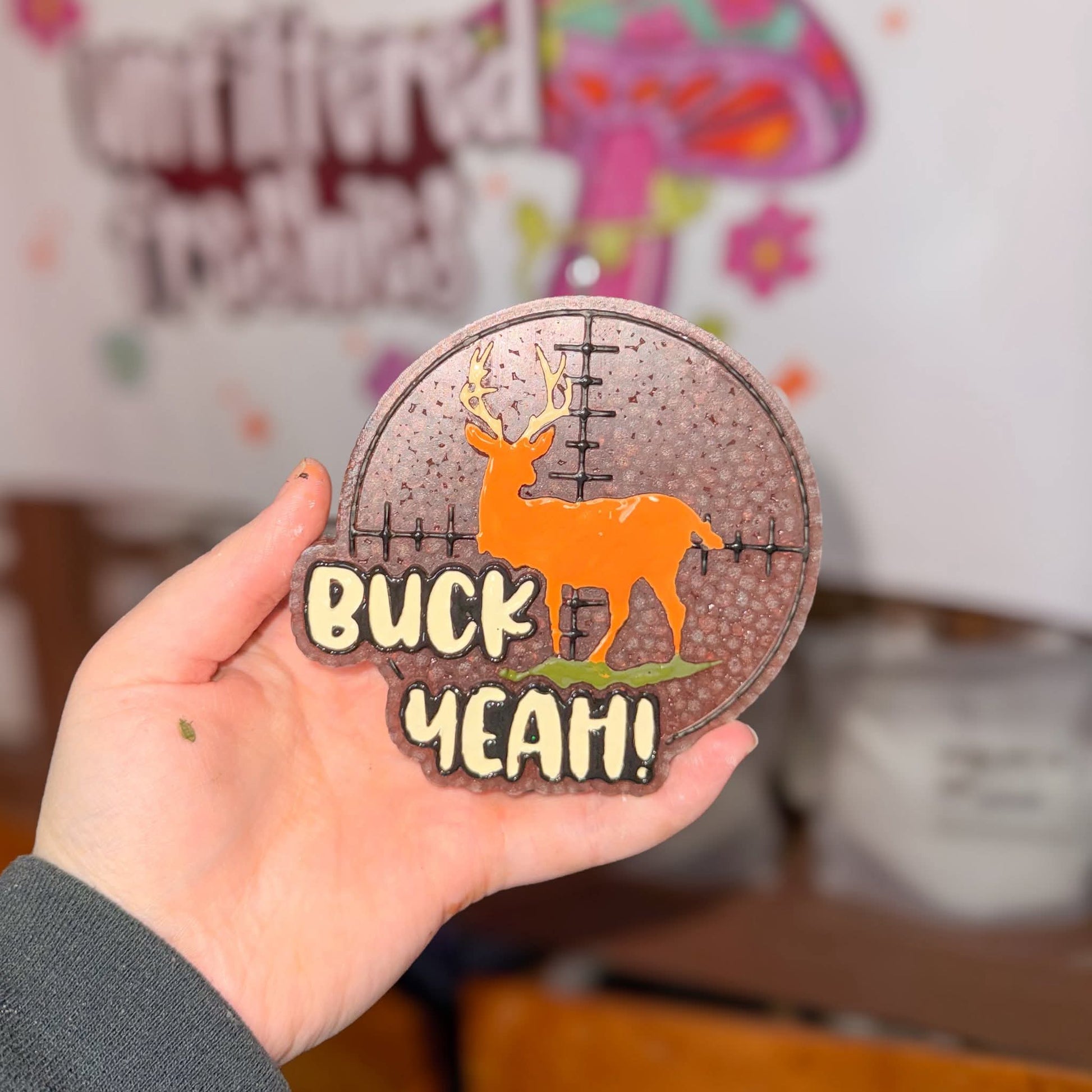 Buck Yeah! Silicone Freshie Mold - Red River Mold Co