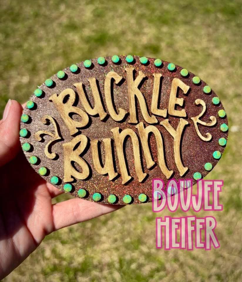 Buckle Bunny Silicone Freshie Mold - Red River Mold Co
