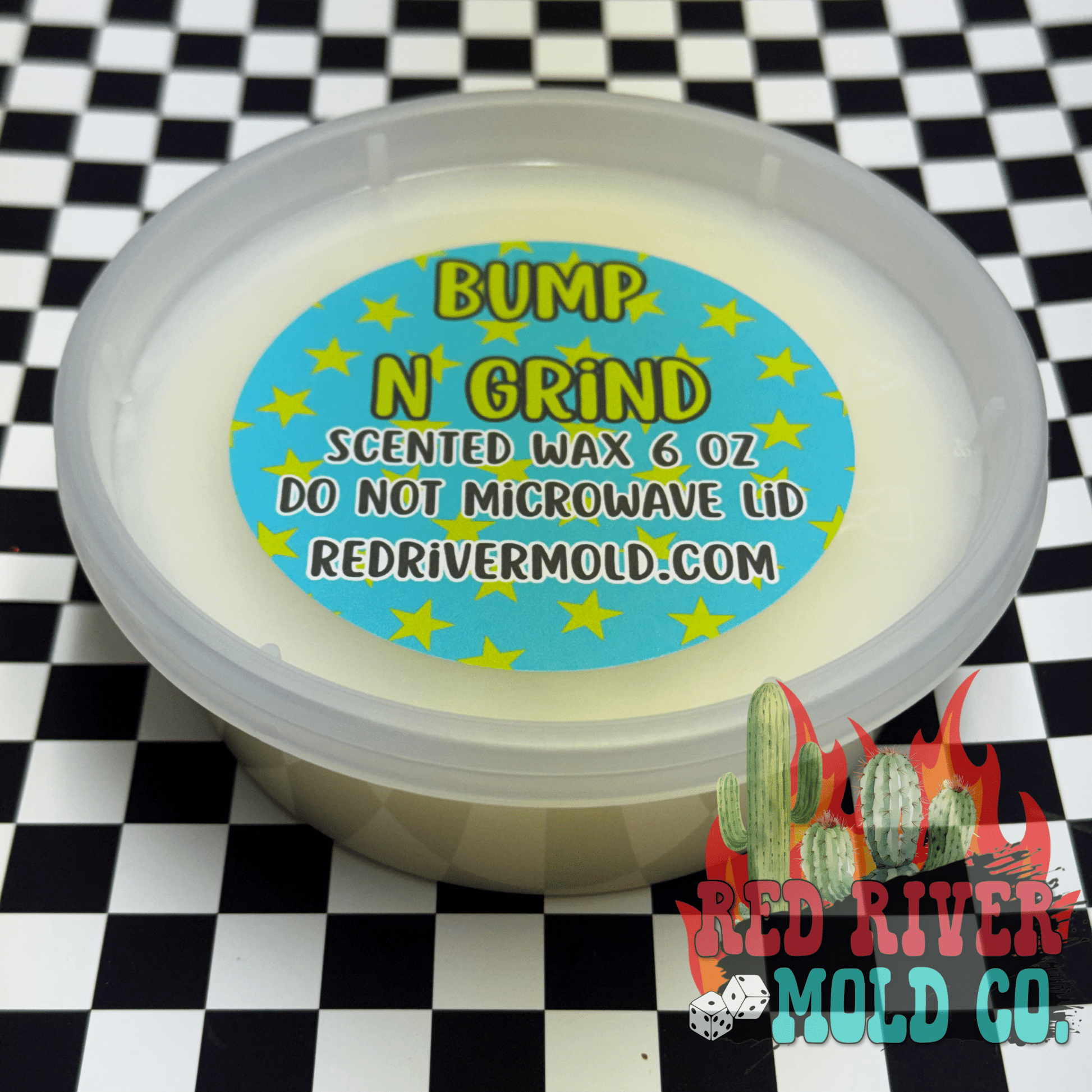 Bump N Grind Pre - Scented Wax 6oz - Red River Mold Co