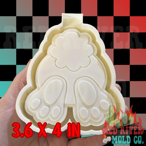 Bunny Butt Silicone Freshie Mold - Red River Mold Co