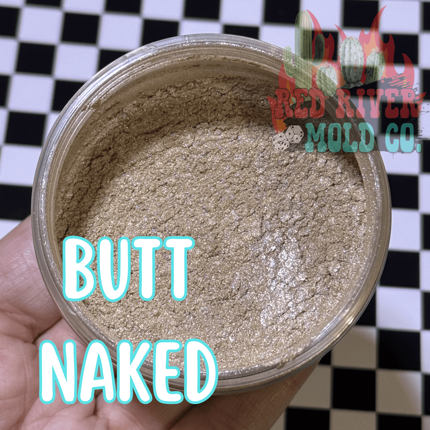 Butt Naked Premium Mica Powder (Light skin tone) - Red River Mold Co