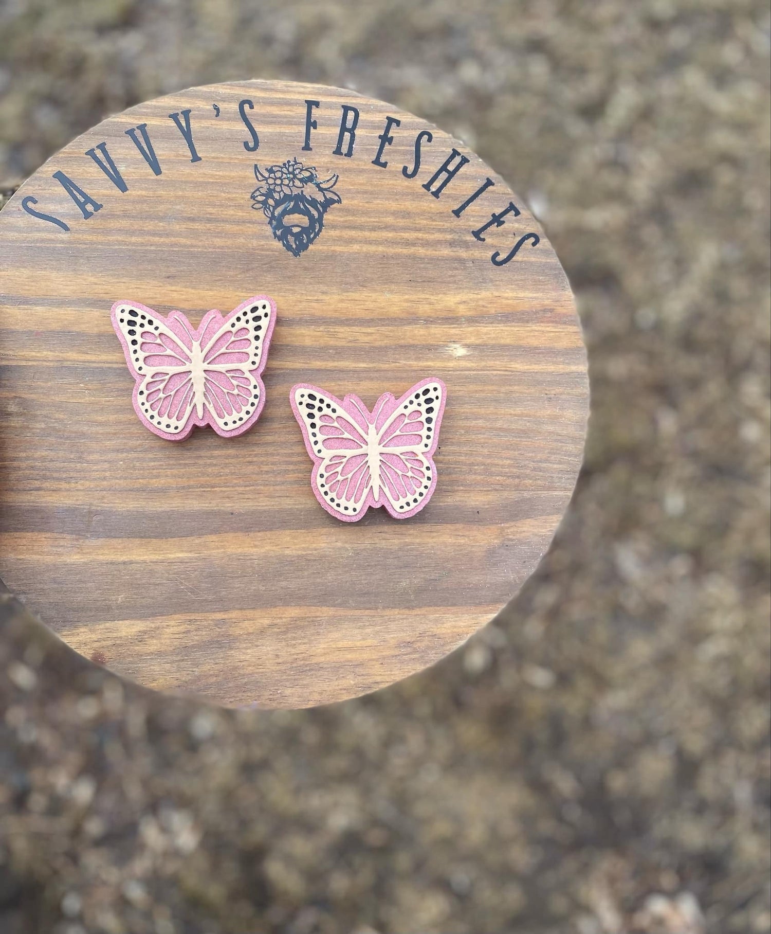 Butterfly Silicone Vent Freshie/Wax Melt Mold - Red River Mold Co