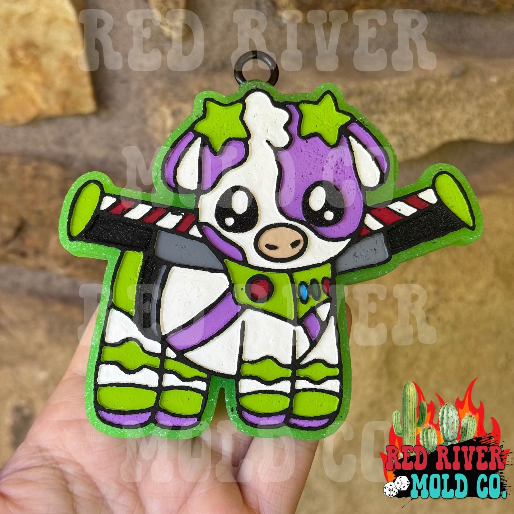 Buzz Cow Silicone Freshie Mold - Red River Mold Co