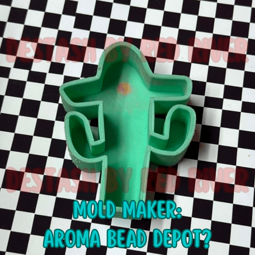 Cactus Destash Silicone Freshie Mold - Red River Mold Co