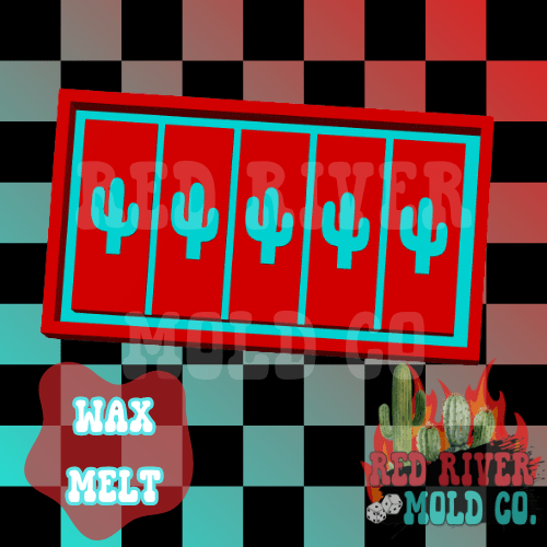 Cactus Silicone Wax Melt Snap Bar Mold (AGS Mold) - Red River Mold Co