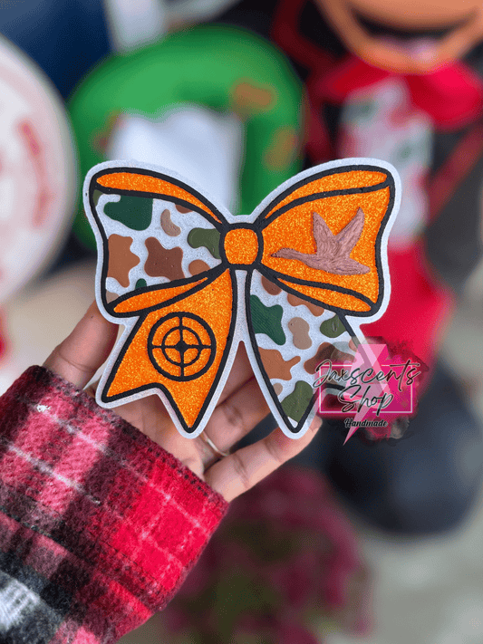 Camo Duck Hunting Bow Silicone Freshie Mold - Red River Mold Co