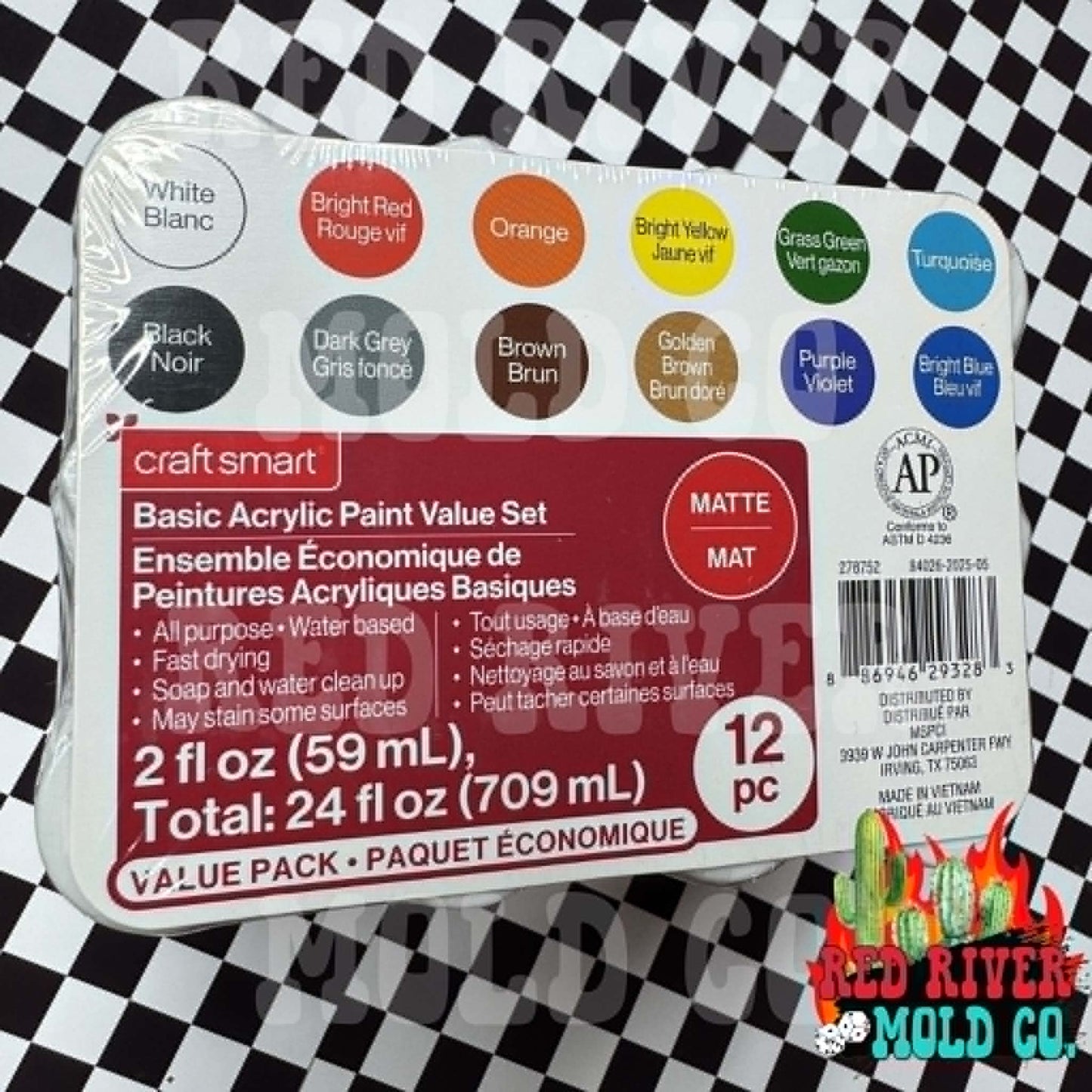 Craft Smart Basic Pack of 12
