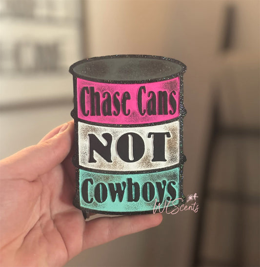Chasin Cans Not Cowboys Silicone Freshie Mold - Red River Mold Co