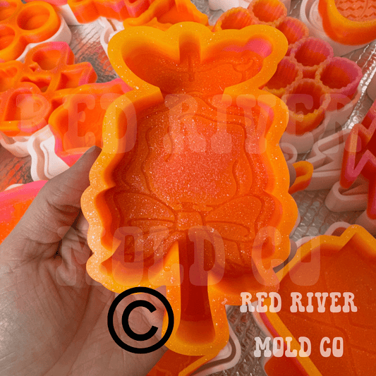 Chicken On A Stick Silicone Freshie Mold RRMC Exclusive - Red River Mold Co