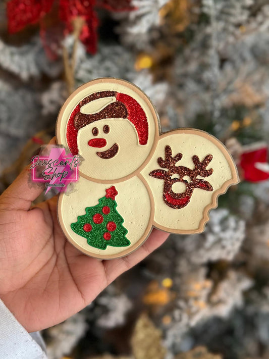 Christmas Cookies Silicone Freshie Mold (AGS Mold) - Red River Mold Co