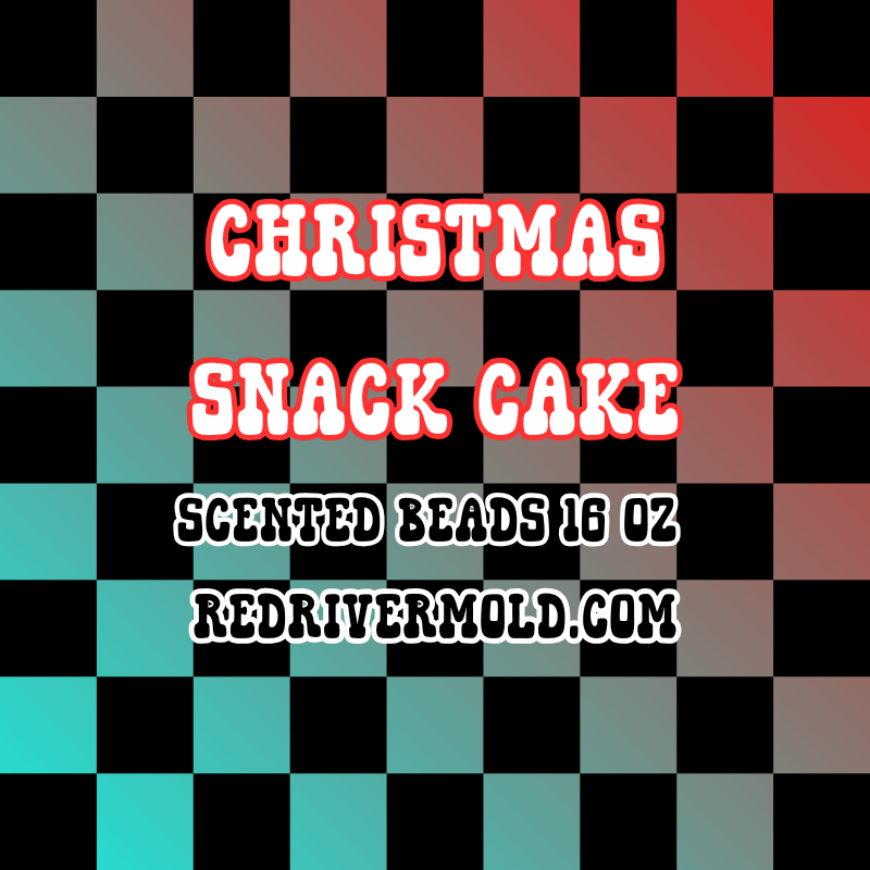 Christmas Snack Cake Scented Aroma Beads 16 oz - Red River Mold Co