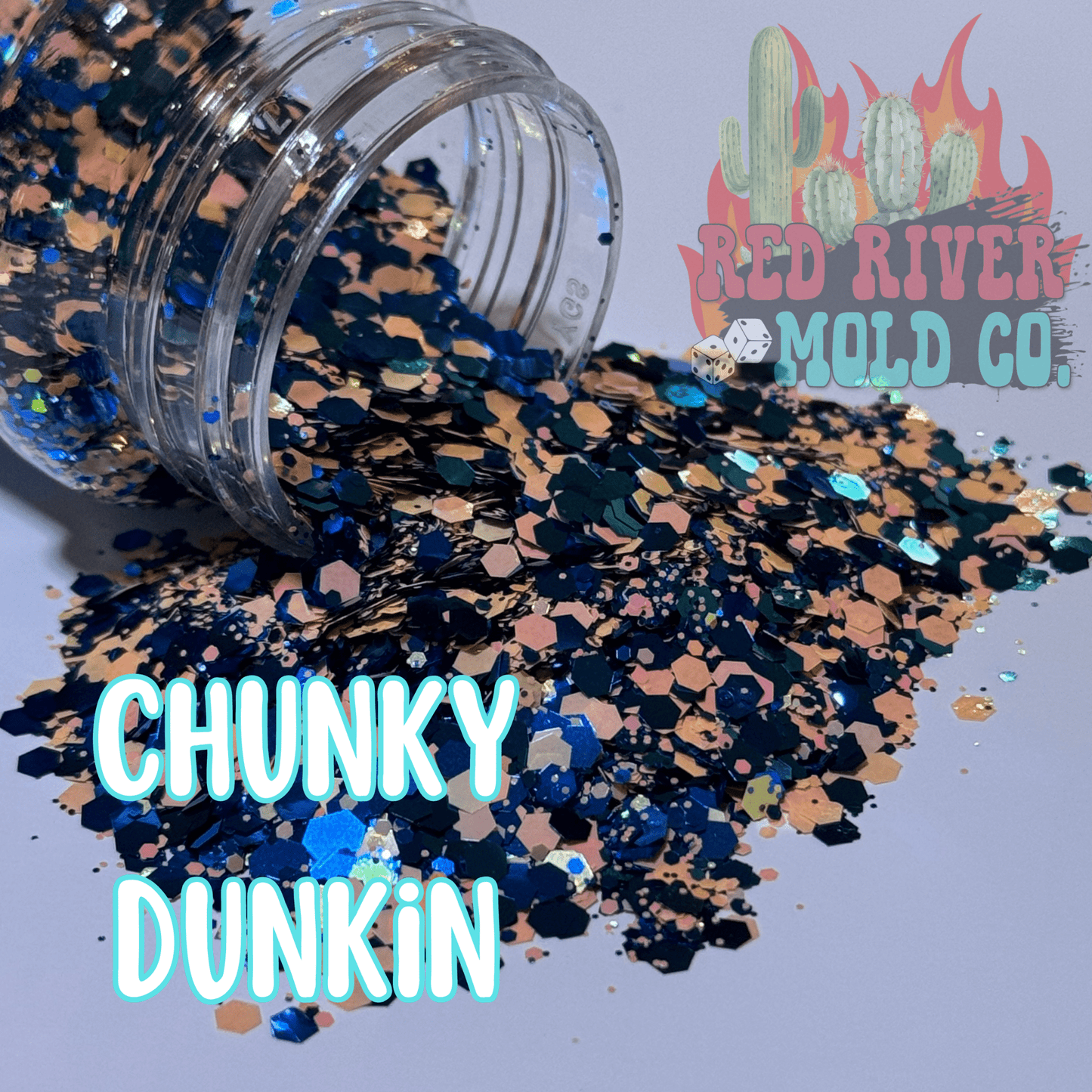 Chunky Dunkin Premium Chunky Glitter (Metallic) - Red River Mold Co