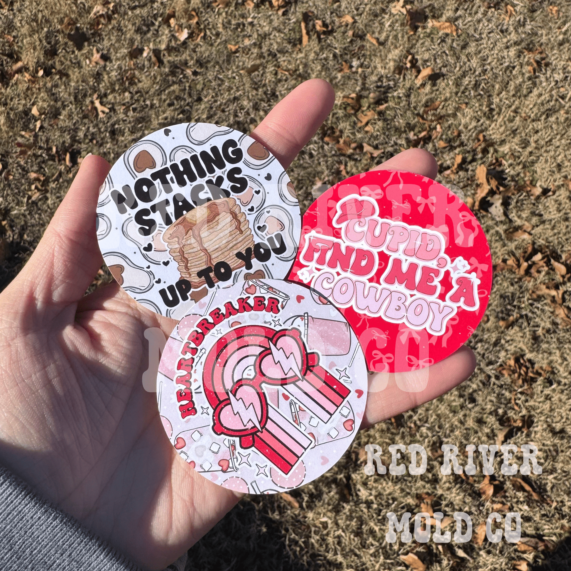 Circle Round Cardstock Grab Bag - Red River Mold Co