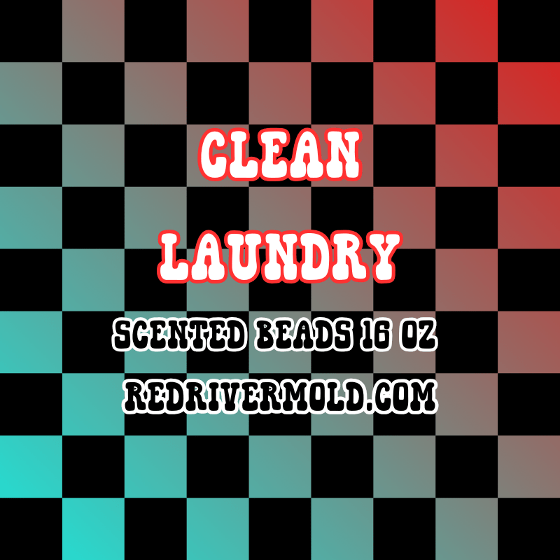 Clean Laundry Scented Aroma Beads 16 oz - Red River Mold Co