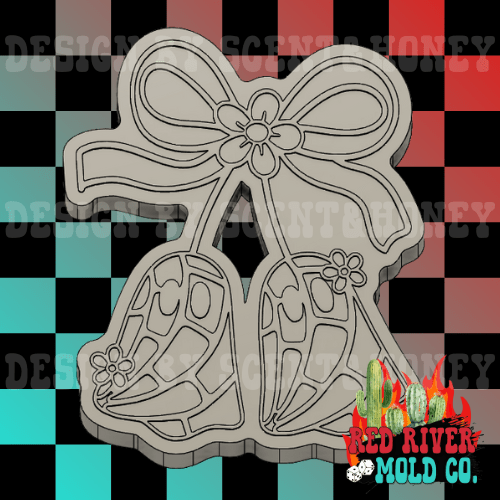 Concha Ghost Cherries Silicone Freshie Mold - Red River Mold Co