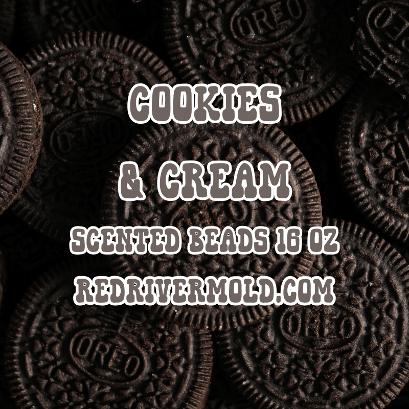 Cookies & Cream Scented Aroma Beads 16 oz - Red River Mold Co