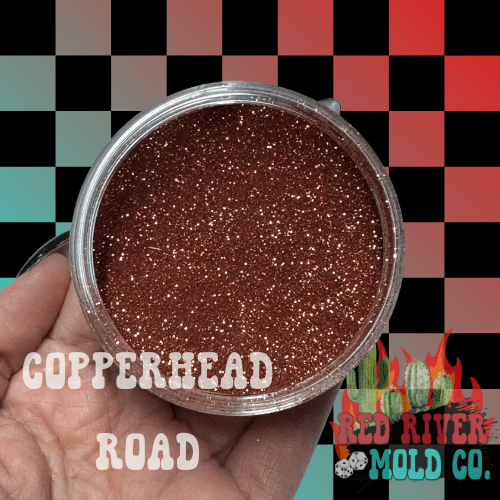 Copperhead Road Premium Ultra Fine Glitter Dust (1/256) Metallic - Red River Mold Co