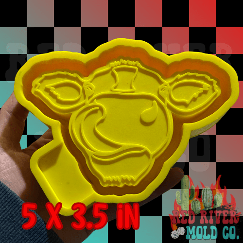 Cow Tongue Silicone Freshie Mold - Red River Mold Co