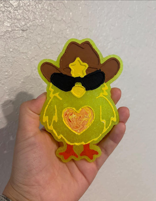 Cowboy Chick Silicone Freshie Mold - Red River Mold Co