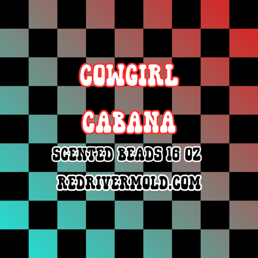 Cowgirl Cabana Scented Aroma Beads 16 oz - Red River Mold Co