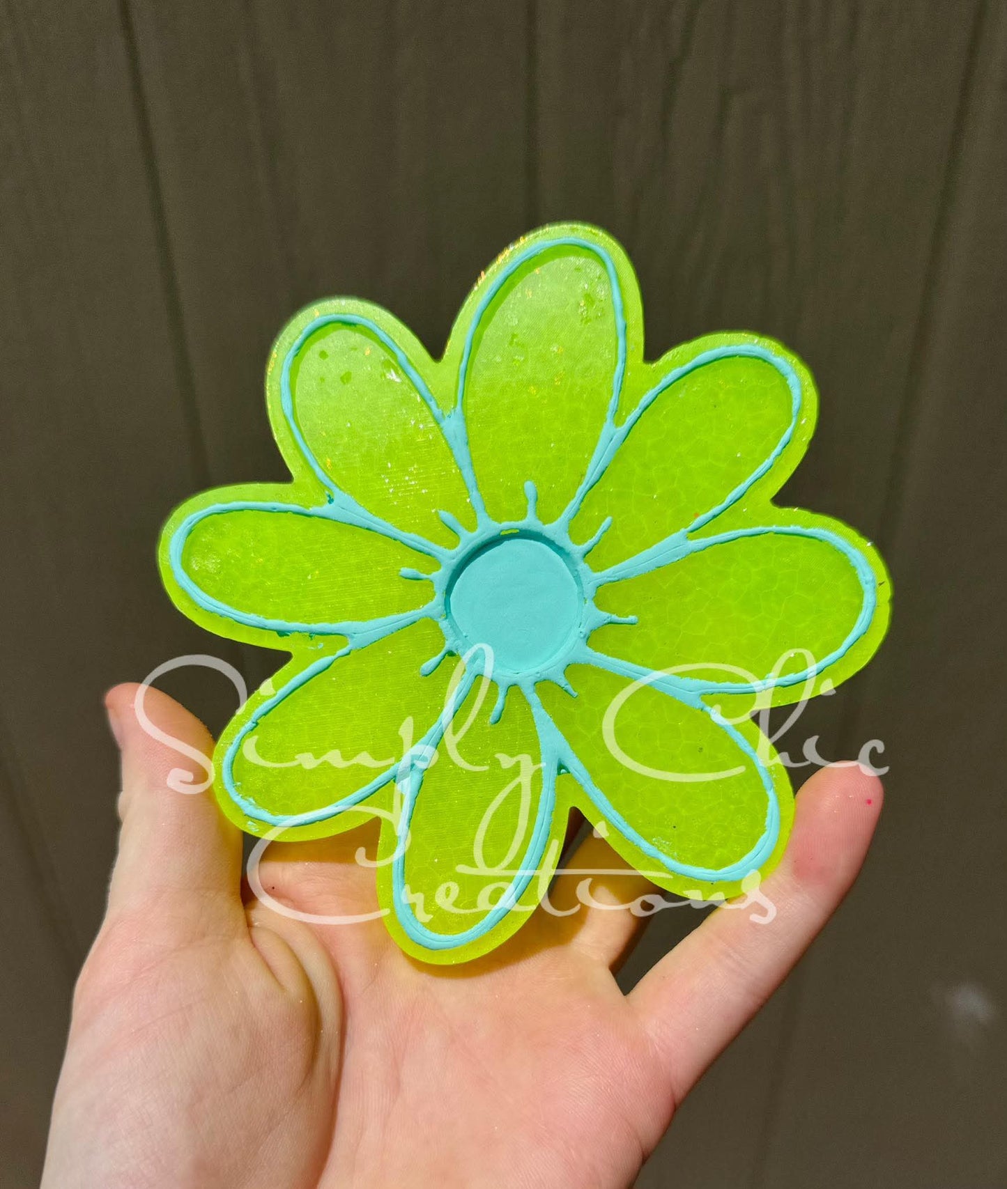 Daisy Flower Silicone Freshie Mold - Red River Mold Co